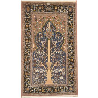 Persian Hand-knotted Bakhtiari Wool Rug (3'8 x 6'4)