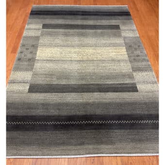 HERAT ORIENTAL Hand-knotted Indo Gabbeh Wool Rug (5'10 x 9'2)