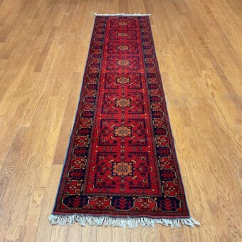 HERAT ORIENTAL Handmade Khall Mohammadi Wool Runner (2'6 x 10')